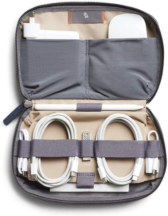 Bellroy Tech Kit (Tech Accessories Organizer Pouch, Zipper Closure Design, Stores Power Bank, Phone Charger, Cables & More, Internal) - Image 2