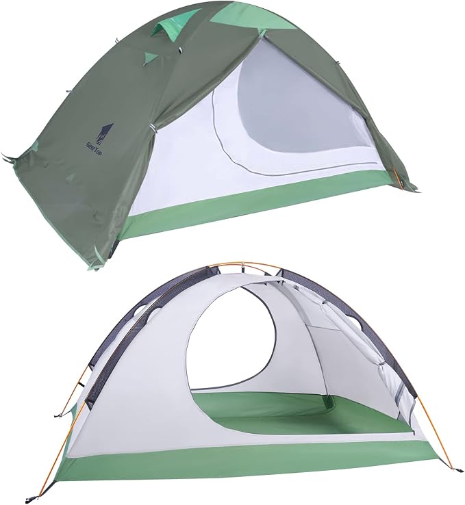 GEERTOP Ultralight 2 Person Backpacking Tent 4 Season Waterproof Camping Tent Double Layer Cold Weather Easy Set Up Tents for Family Camp, Hiking, Hunting Outdoor Mountaineering Travel - Image 7