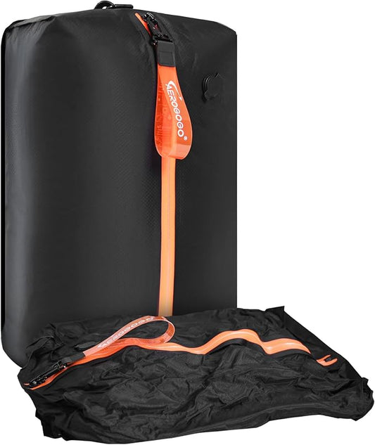 Aerogogo ReZip Vacuum Bags for Travel Luggage Reusable Compression Bags Vacuum Seal Packing cube for Cloth Packing (Medium-No pump) by Aerogogo