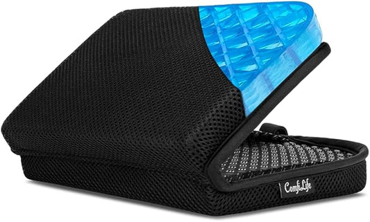 ComfiLife Ergo-Gel Airplane Seat Cushion – Travel Seat Cushion – Compact, Foldable, Portable Comfort by ComfiLife