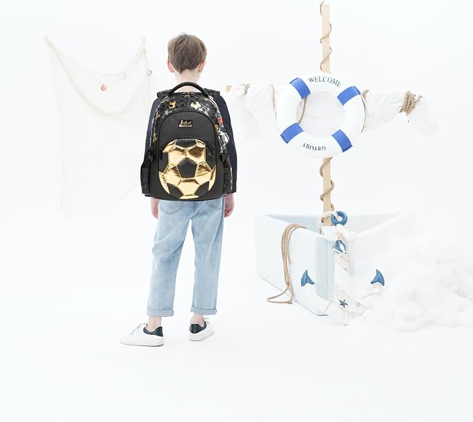 Boys' School Backpack with Lunch Box and Pencil Case - Ideal for Teens and Middle School Students - Image 5