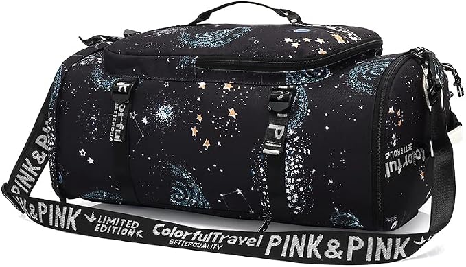 Kalesi Cool Gym Duffle Bag Backpack 4-Way Waterproof with Shoes Compartment for travel Sport Hiking laptop Lightweight - Image 6