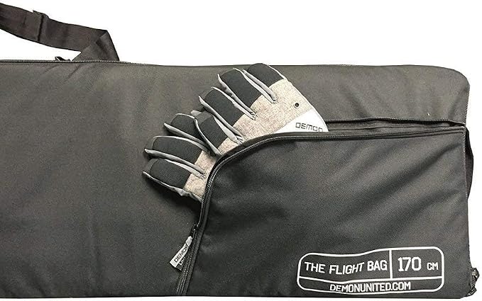 DEMON UNITED 2020 Phantom Flight Snowboard Bag - Double Padded with XL Wheels for Airline Travel - Image 2