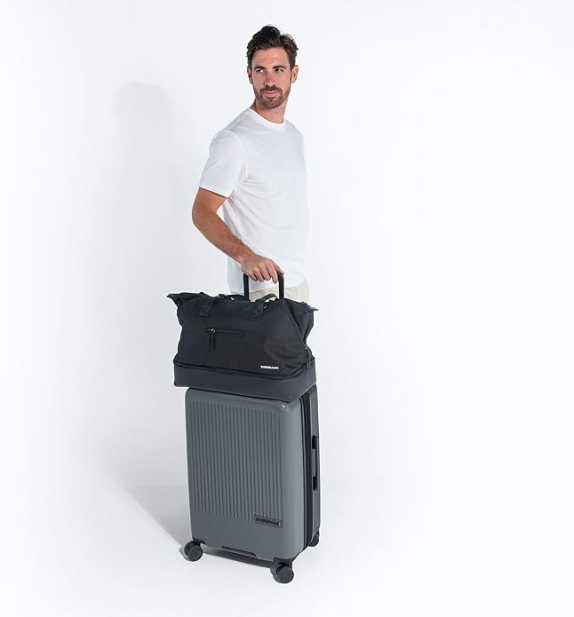 Sherpani Boston, Anti Theft Weekender Bags, Travel Duffel Bag, Carry On Tote Bag with Removable Shoe Bottom Compartment - Image 7