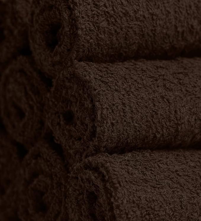 100% Cotton Washcloths 60 Pack (12x12 Inches) Soft, Highly Absorbent Washcloth, Face Towels, Wash Cloths for Face, Ring Spun, Bulk Pack (Assorted) - Image 3