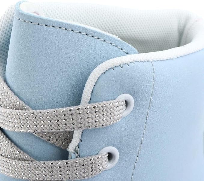YYW Roller Skates for Women Men, High Top PU Leather Classic Double-Row, Indoor Outdoor, Beginner Shoes Bag - Image 5