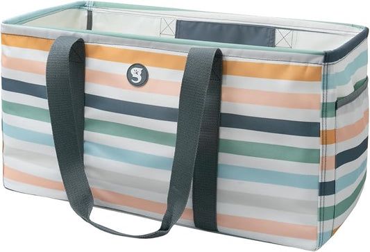 geckobrands Large Utility Tote - Durable Multipurpose Bag for Beach, Travel, Shopping & Outdoor Activities by geckobrands