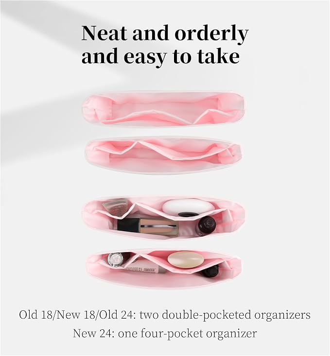 Satin Purse Organizer Insert for Constance Bag, Custom Color | Tailored Fit, Multiple Pockets, Lightweight Satin, Purse Essentials, Ideal for Travel, Shopping, and Daily Use - Image 7