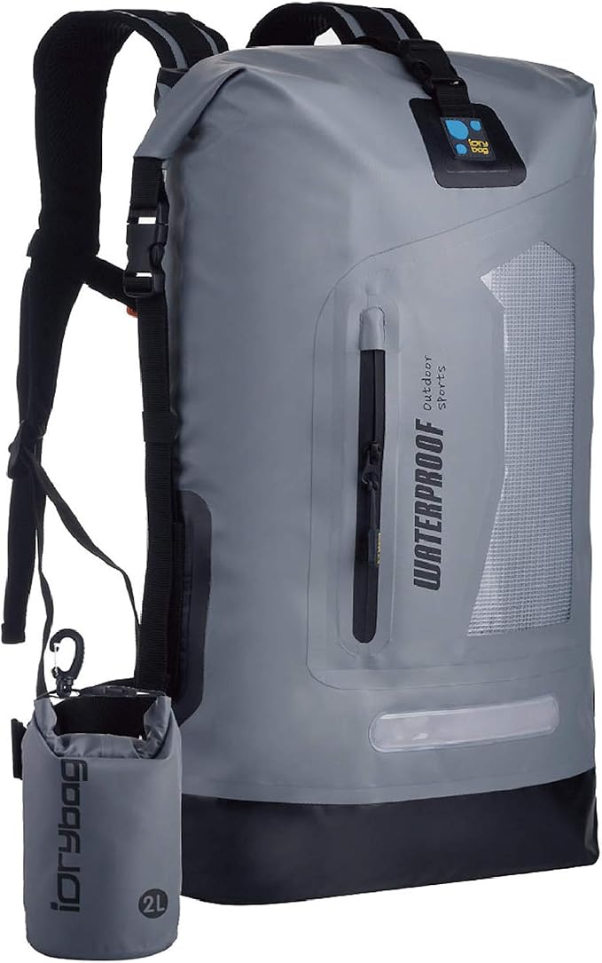 IDRYBAG Waterproof Backpack for Men 20L/30L/40L, Floating Dry Bag Kayak, Dry Backpack Hiking by iDrybag