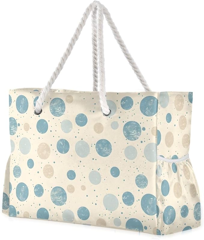senya Large Beach Bags Totes Swim Canvas Tote Shoulder Bag Water Resistant Bags for Gym Travel Daily by senya