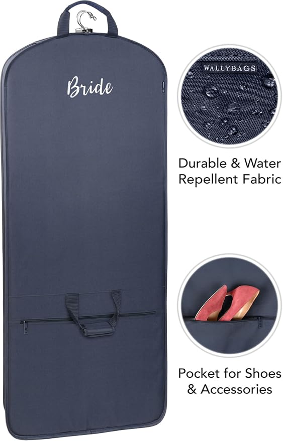 WallyBags 60" Premium Tri-Fold Garment Bag - Image 3