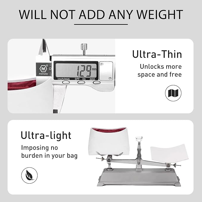 Dupont Paper Brooklyn 28 Bag Insert, Lightweight Purse Organizer for Coach Brooklyn 28 Shoulder Bags, Handbag Inner Divider Shaper with Elastic Cup Holder Smooth Zipper, White&Merlot - Image 7