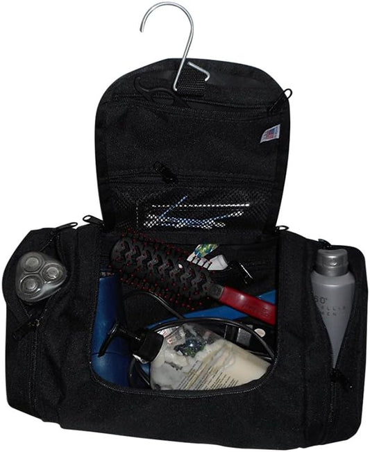 Large Hanging Toiletry Or Shaving Bag For All Your Essential, Made In USA. by BAGS+USA