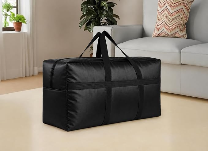 DoYiKe Large Storage Duffle Bag, Duffel Bag for Travel Black 80L - Image 8