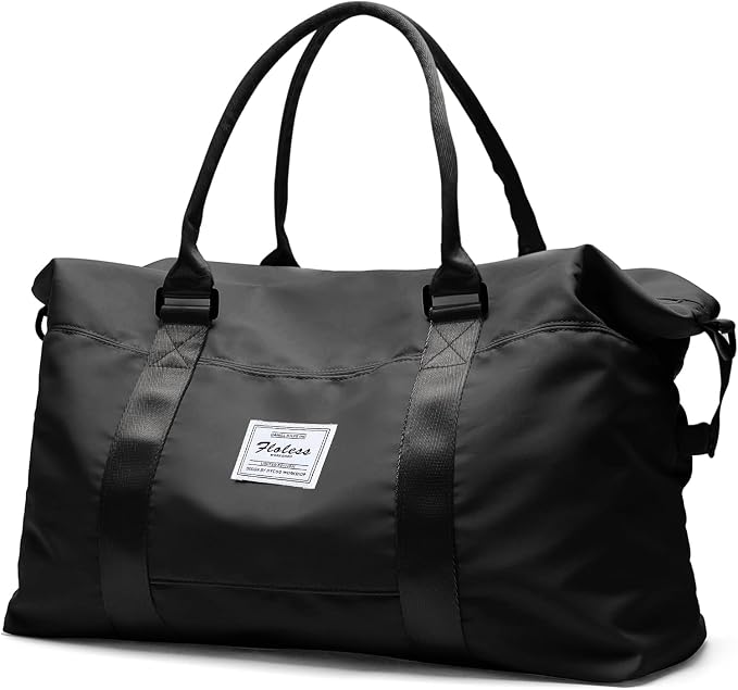 Travel Duffel Bag, Carry On Overnight Weekender Bags for Women | Travel Bag with Wet Pocket & Trolley Sleeve, For Spirit Airlines 18x14x8 Personal Item Bag by HYC00