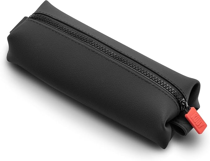 TOOLETRIES The Koby Dopp Kit, Premium Silicone Toiletry Bag for Men, Compact Leak-Resistant Travel Organizer with Heavy-Duty Zipper, Easy-to-Clean Grooming Bag – Mini 8.5" x 2.75" x 2", Charcoal by TOOLETRIES
