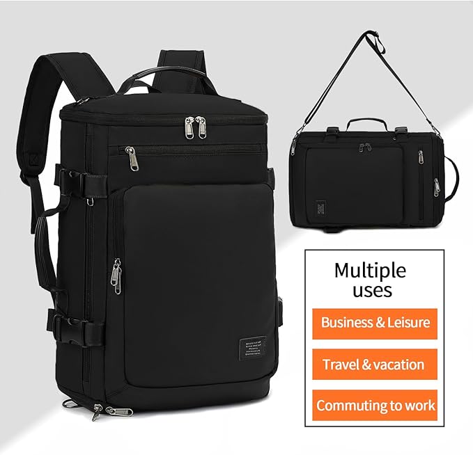 Kalesi Gym Duffle Bag Backpack 4-Way Waterproof with Shoes Compartment for travel Sport Hiking laptop - Image 2