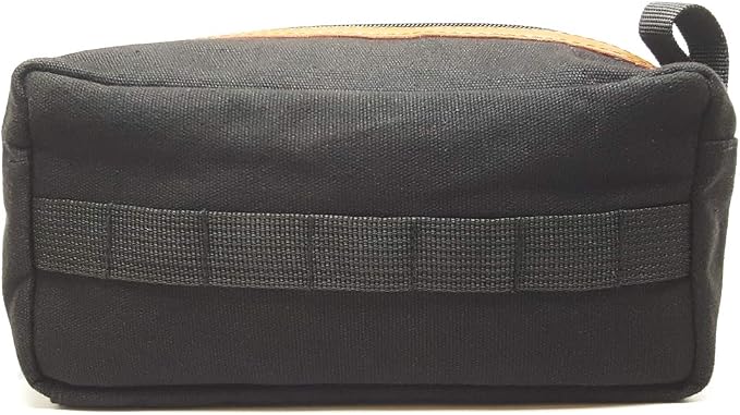 Badass Beard Care The Loaded Badass Canvas Travel Bag Features: Beard Oil, Beard Balm or Wax, Comb, Boars Hair Brush, Scissors, and canvas travel bag - Image 4