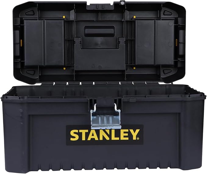 STANLEY Essential Tool Box (16in), Durable Storage Solution with Removable Tote Tray and Organisers, for Parts and Tools Storage, STST1-75518 - Image 32