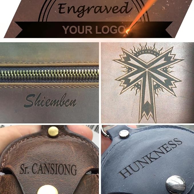 CONTACTS Custom Manicure Set Case for Men, Personalized Nail Clipper Tool Organizer, Travel Grooming Kit Pouch Engraved Name - Image 3