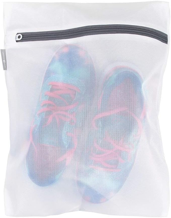 iDesign Medium Mesh Laundry Bag for Delicates - White - Image 6