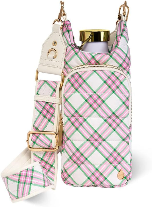 WanderFull® Original HydroBag®, Fits Up to 32 oz Water Bottle Holder with Strap, Gift for Women, Hands-Free Crossbody, Water Bottle Carrier Bag with Phone Pocket by WanderFull