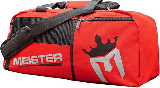 Meister Vented Convertible Duffel/Backpack Gym Bag - Ideal Carry-On | Built for athletes with dual mesh ventilation and ultra-durable construction for training, travel and everyday use by Meister