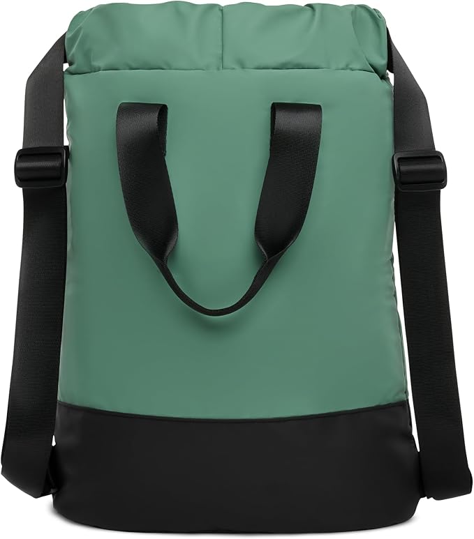 VOORAY 23L Flex Cinch Drawstring Backpack, Sage – Lightweight Travel Bag, Sports Gym Backpack for Women & Men, Weekender Bag - Image 3
