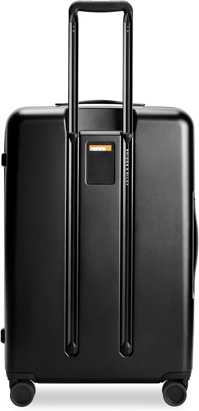 Briggs & Riley 30" Large Expandable Spinner - Checked Luggage for Travel, Suitcases with Wheels, Hardside Rolling Bag for Men & Women, Self-Repairing Zipper - Sympatico Collection, Black - Image 8