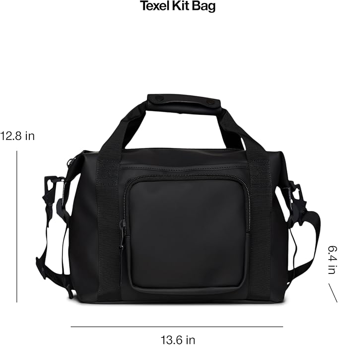 RAINS Texel Kit Bag - Waterproof for Work, Multiple Storage Options, Shoulder & Crossbody, Fits Telescopic Handle Suitcases - Image 5