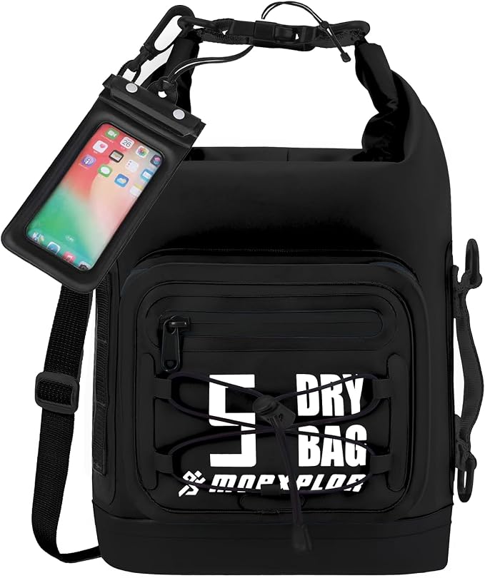 MORXPLOR Dry Bag Waterproof,5L/10L/20L/30L/40L/55L Roll Top Dry Bag Backpack with WaterProof Phone Case for Swim,Kayak by MORXPLOR