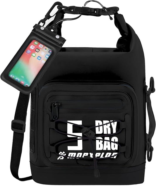 MORXPLOR Dry Bag Waterproof,5L/10L/20L/30L/40L/55L Roll Top Dry Bag Backpack with WaterProof Phone Case for Swim,Kayak by MORXPLOR