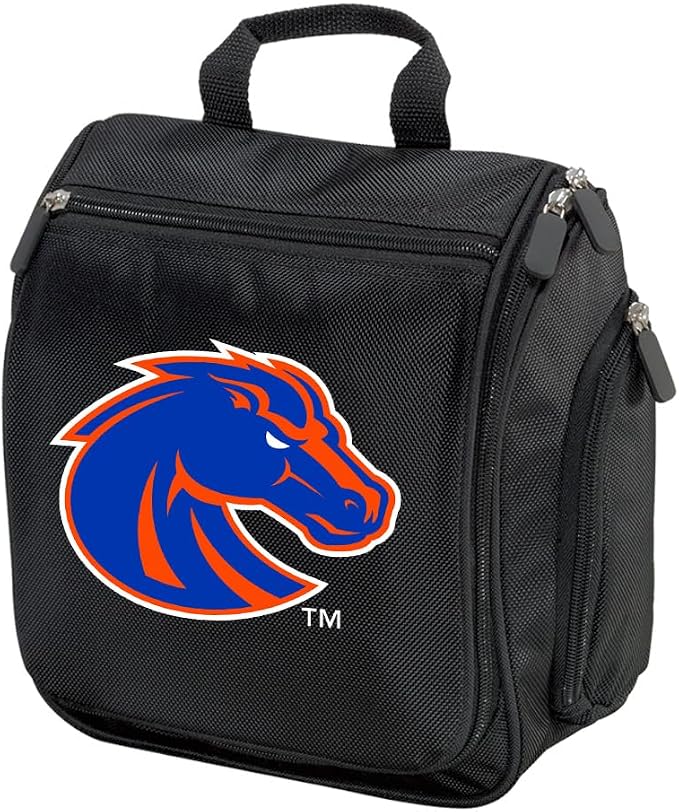 Broad Bay Boise State Toiletry Bags Or Hanging Travel Shaving Kits For Men (Multi Color - Black) - Image 6