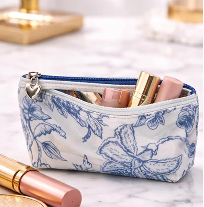 Jacaranda Living Extra Small Cosmetic Bag - Water-Resistant, PVC-Lined - Pineapple Garden - Image 8
