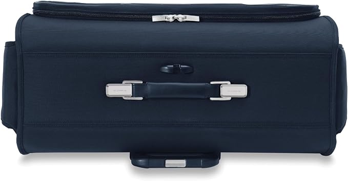 Briggs & Riley Deluxe Wardrobe Spinner - Checked Luggage for Travel, Suitcases with Wheels, Softside Rolling Bag for Men & Women, Built in Hook for Clothes - Baseline Collection, Navy - Image 10