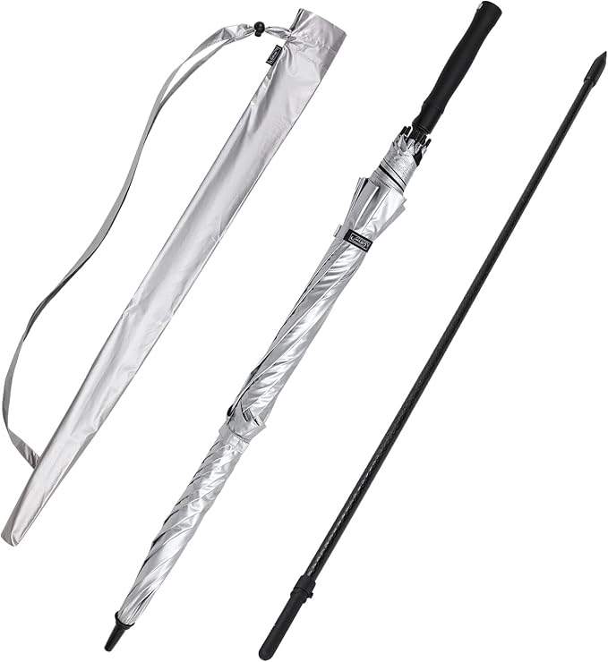 G4Free UV Golf Beach Umbrella 68”Auto Open Extra Large Sun Shade Umbrellas | Vented Windproof, Double Canopy, Oversize UPF 50+ UV Protection Sun Shade umbrella, Auto-Open, patio/fishing/golf umbrella - Image 7