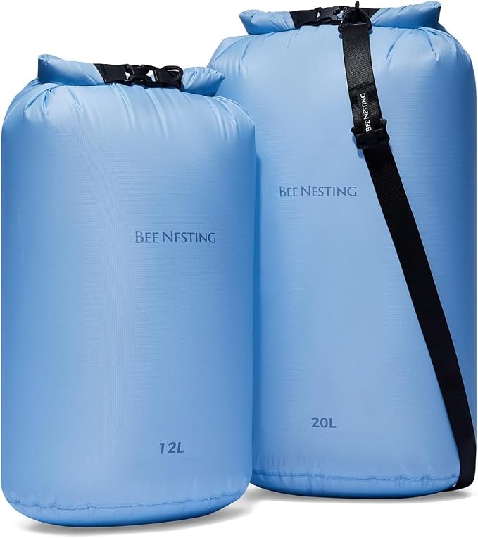 Bee Nesting Waterproof Dry Bag Lightweight Dry Sack Marine Dry Bags Suitable for swimming,kayaking,rafting boating, surfing, outdoor travel, mountaineering,hiking by BeeNesting