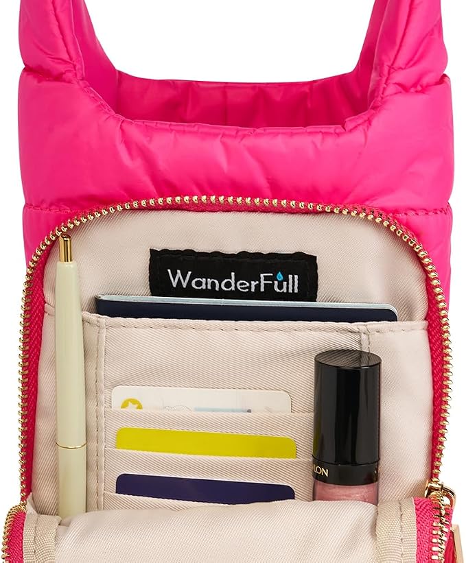 WanderFull Original HydroBag Crossbody Water Bottle Holder with Phone Pocket, Fits Water Bottles up to 32 oz - Image 4