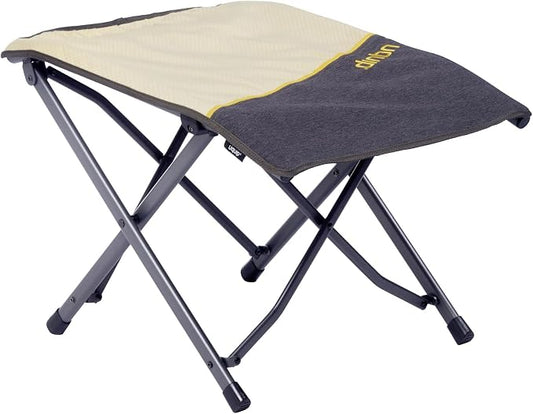 Uquip Finley Boulder Leg Rest I Folding Footrest for Folding Chairs I with 100 kg Load Capacity I Portable Footstool for Camping, Hiking, Festivals & Travel I Can Also Be Used as a Camping Stool by UQUIP