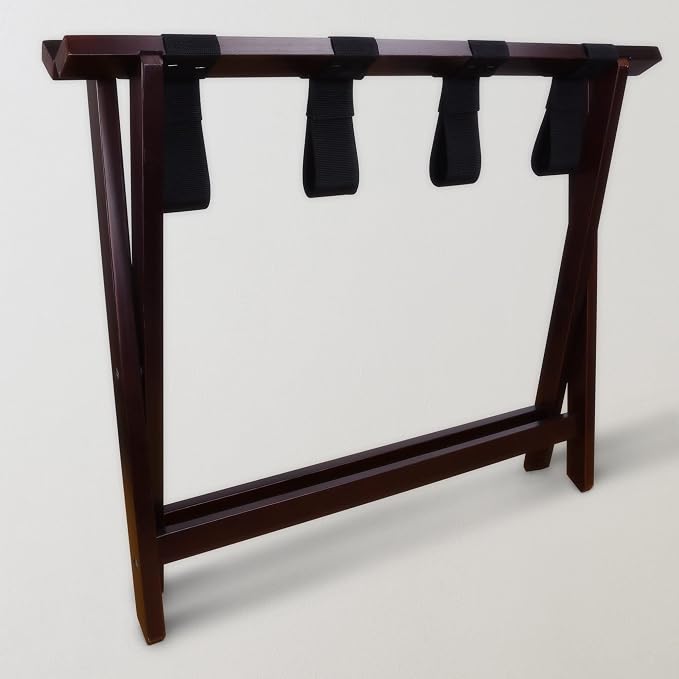 Casual Home Heavy Duty 30" Extra-Wide Luggage Rack, solid wood - Image 14