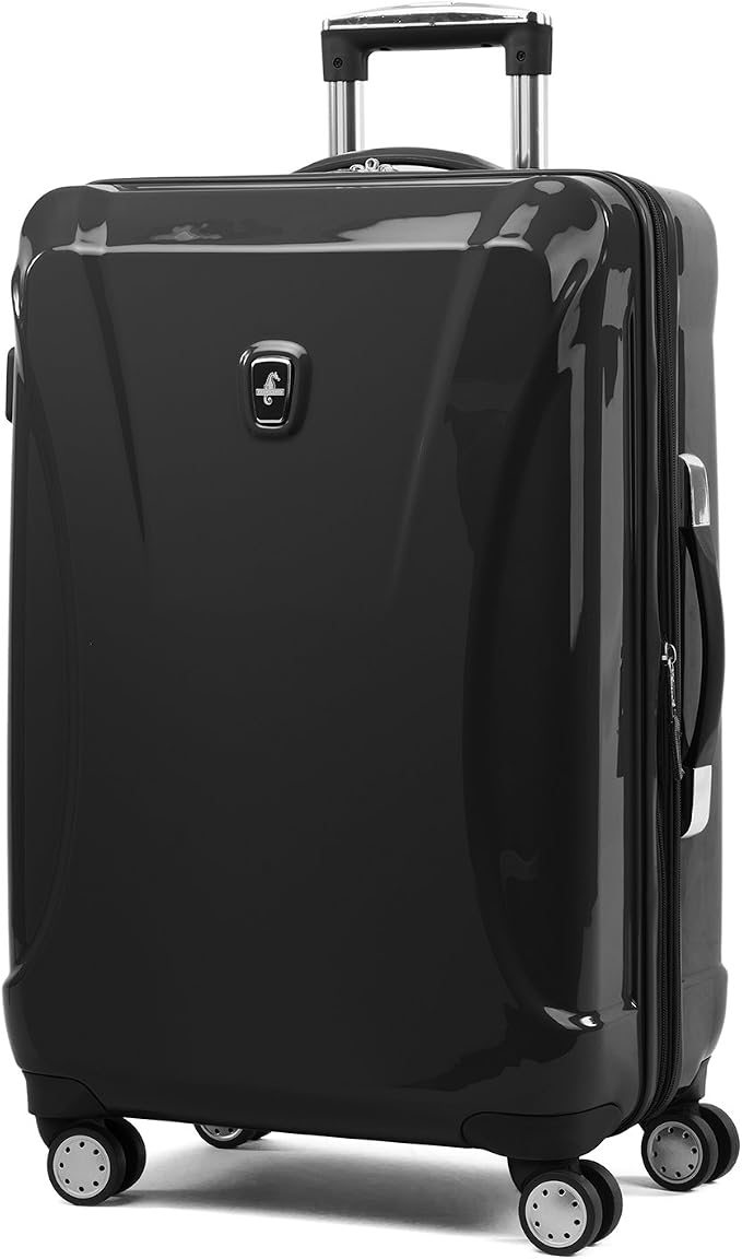 Atlantic Ultra Lite 4 Hardside | 24-Inch Expandable Spinner (Jade Black) by Unknown