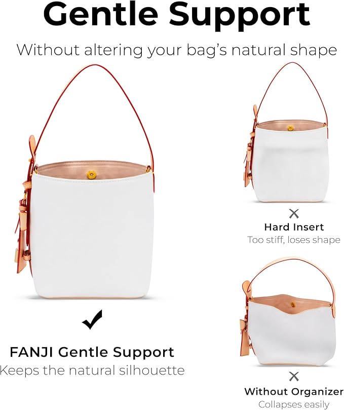 Purse Organizer Insert Compatible with LV All In BB | Handcrafted DuPont™ Tyvek®, Precision 1:1 Custom Fit, Vanile, Lightweight, Keep Bag Clean & Protected for Travel & Commute - Image 9
