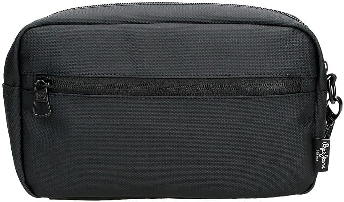 Pepe Jeans Dorking Waist Bag, Crossbody Bag with Multiple compartments, Polyester, by Joumma Bags., Black, One Size, Handbag - Image 3