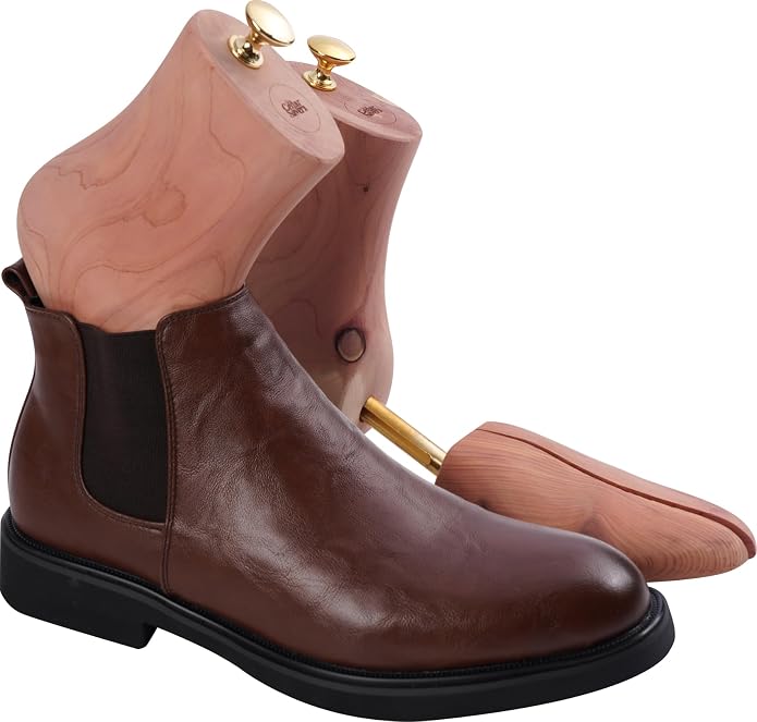 Cedar Boot Tree for Men - Natural Aromatic Wood Boot Tree Grown In USA, For Boots & Shoes, Storage Bag Included - Image 5