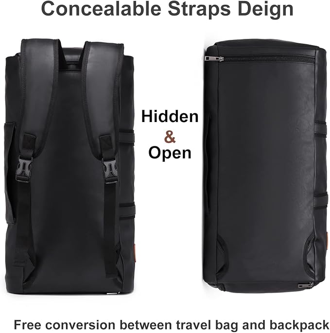 seyfocnia Convertible Travel Garment Bag,Carry on Garment Duffel Bag for Men Women - 2 in 1 Hanging Suitcase Suit Business Travel Bag - Image 2