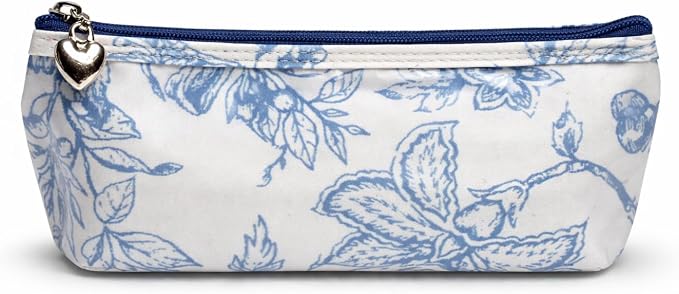 Jacaranda Living Extra Small Cosmetic Bag - Water-Resistant, PVC-Lined - Pineapple Garden by JacarandaLiving