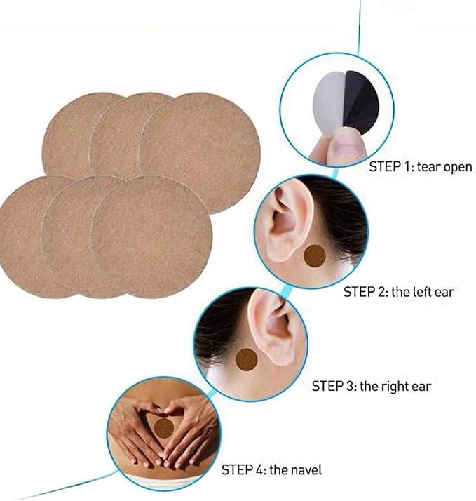 (2026 New) Motion Sickness Patches Non-Drowsy, 100% Natural Motion Sickness Patch(Efficient– Lasts 72 Hours)-for Car,Airplane,Ship(Fast High Altitude Relief Patch) -for Adults and Kids(40 Count)