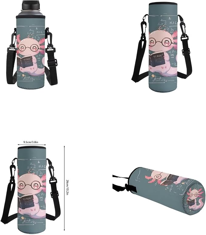 Cartoon Axolotl Kids Backpack with Lunch Box Boys Large Capacity Elementary Schoolbag Set for Girls Primary Middle School Bookbag Cute Back to School Gifts for Students - Image 6