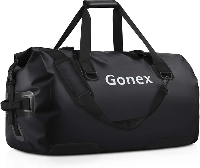 Gonex Extra Large Waterproof Dry Duffel Bag, Roll-Top PVC Gear Bag | Waterproof PVC, Roll-Top Closure, Wet Pocket, Shoulder & Hand Carry, Kayaking, Paddleboarding, Travel - Image 9