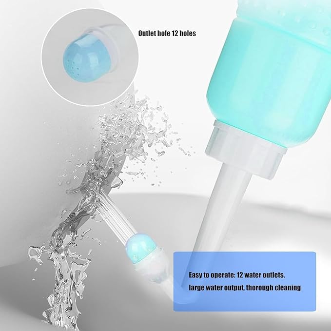 Butt Wiper Tool - Personal Hygiene Aid, Butt Wiping Tool and Bidet Body Brush, Body Cleaning Aid for Seniors, Disabled, Hospital Patients, Daily Use, Travel, Toilet, Shower, and Home Care